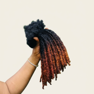 Sunset Ombre Faux Loc Extensions